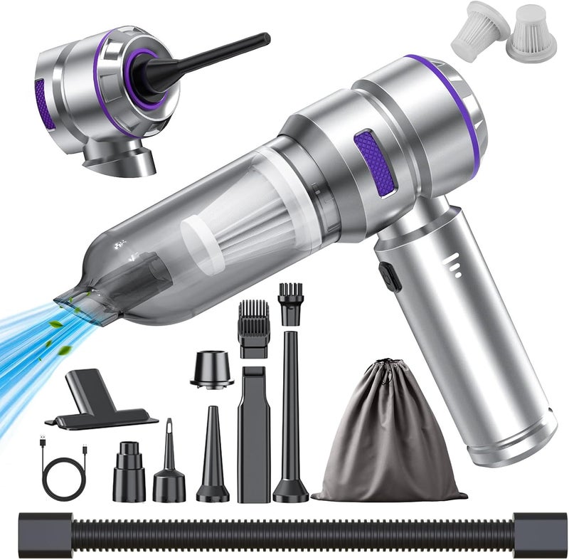 WINWEND Car Vacuum Cleaner High Power - 22000PA Portable Car Vacuums 4 in 1 Compressed Air Duster & Blower Hand Held Vacuum Cordless with Brushless Motor for Cars Home Office Camping Ideal Gifts for Men women - Image 1